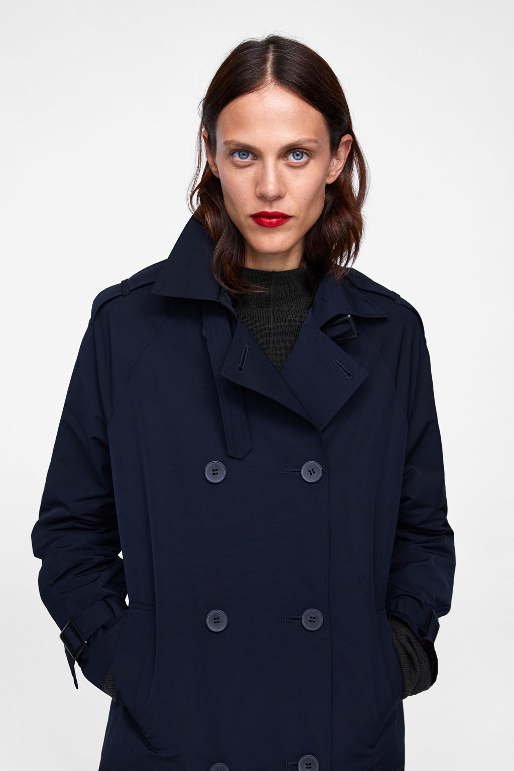 Trench pour femme ZARA en Polyester - Ref 3227141 Image 18