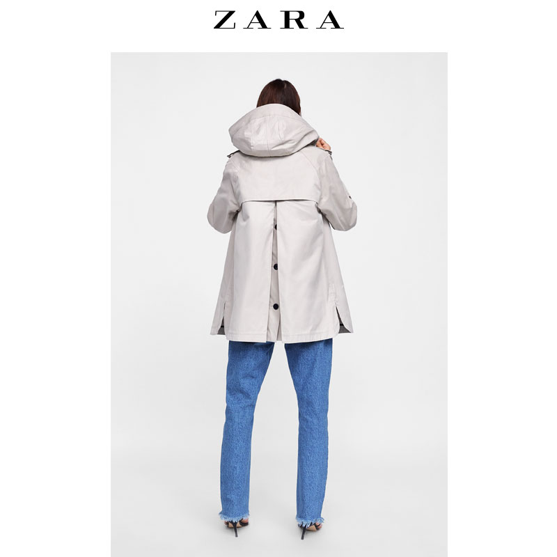 Trench pour femme ZARA en Coton - Ref 3227260 Image 3