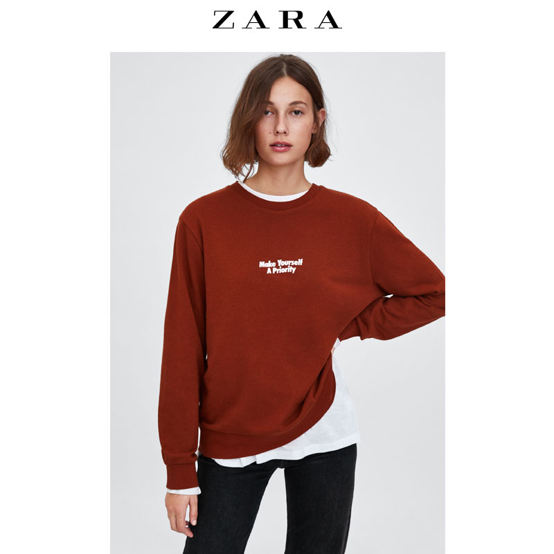 Sweatshirt femme ZARA - Ref 3215984 Image 1