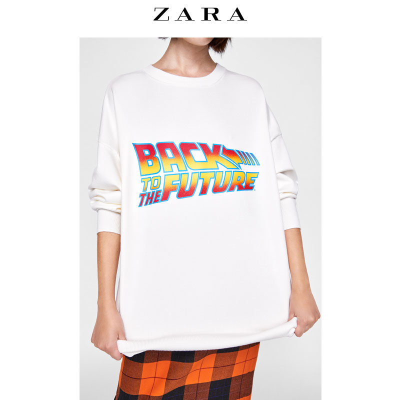 Sweatshirt femme ZARA - Ref 3214051 Image 4