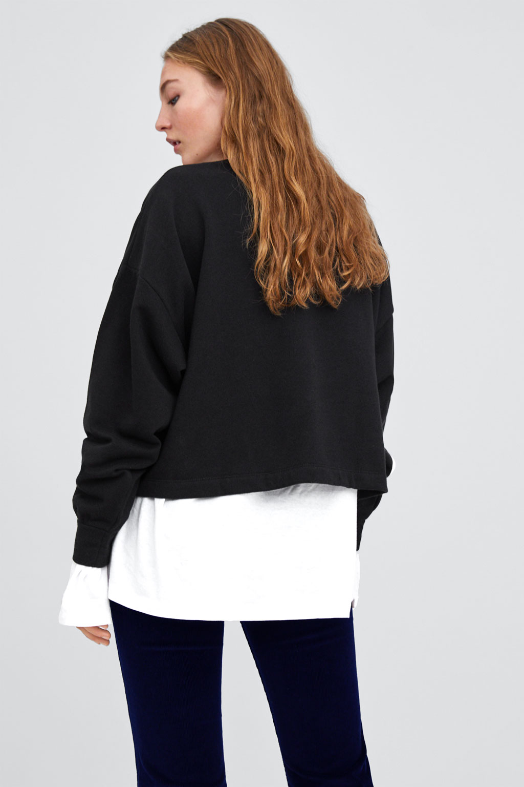 Sweatshirt femme ZARA - Ref 3213916 Image 17