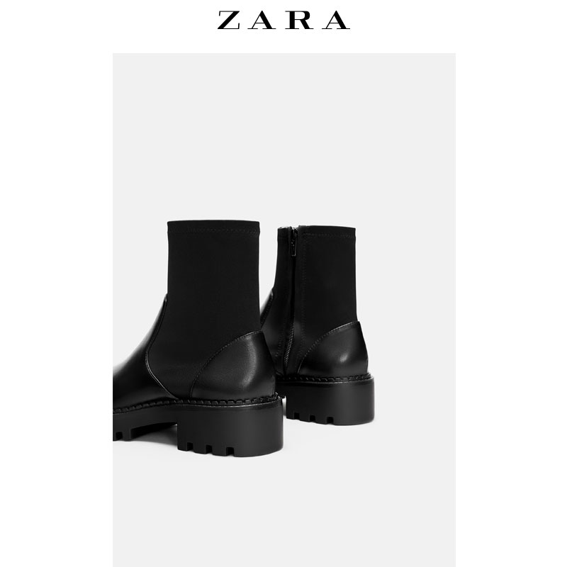 Bottes hiver pour femme ZARA en Caoutchouc - Ref 3245477 Image 4