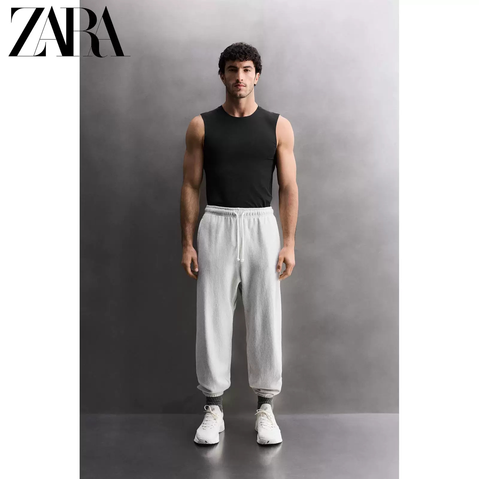 ZARA 2026 весна-лето новые продукты спортивной серии мужская мультицветовая выбор слоистый жилет стиль футболка 1943317