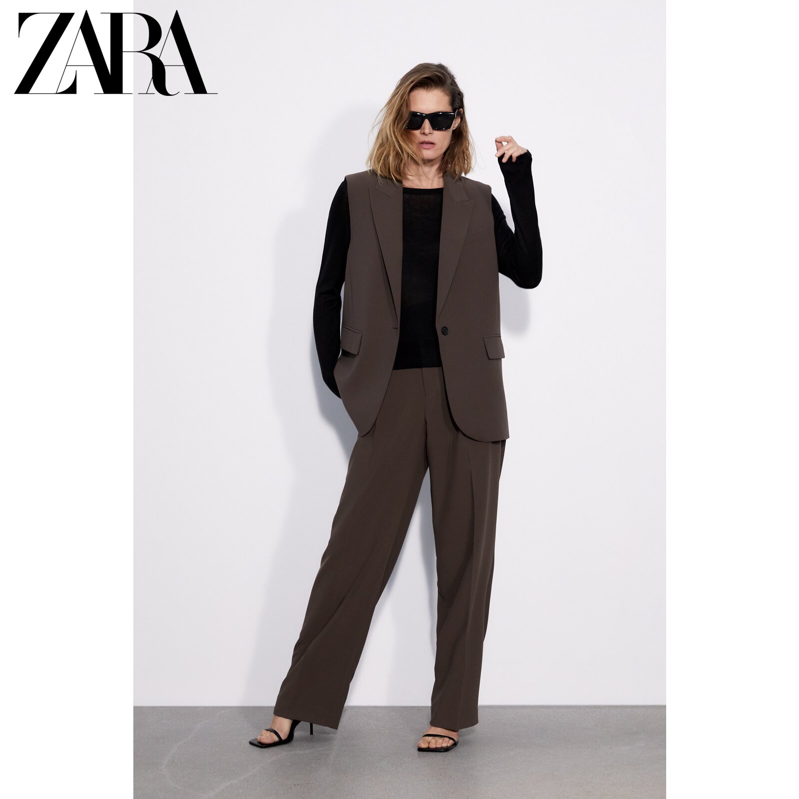 Zara New Women's Black Essential Sweater Knitwear 1509015 800