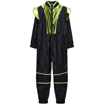 ZARA 2024 autumn and winter new products childrens clothing Halloween alien long color block disguise jumpsuit 0653776