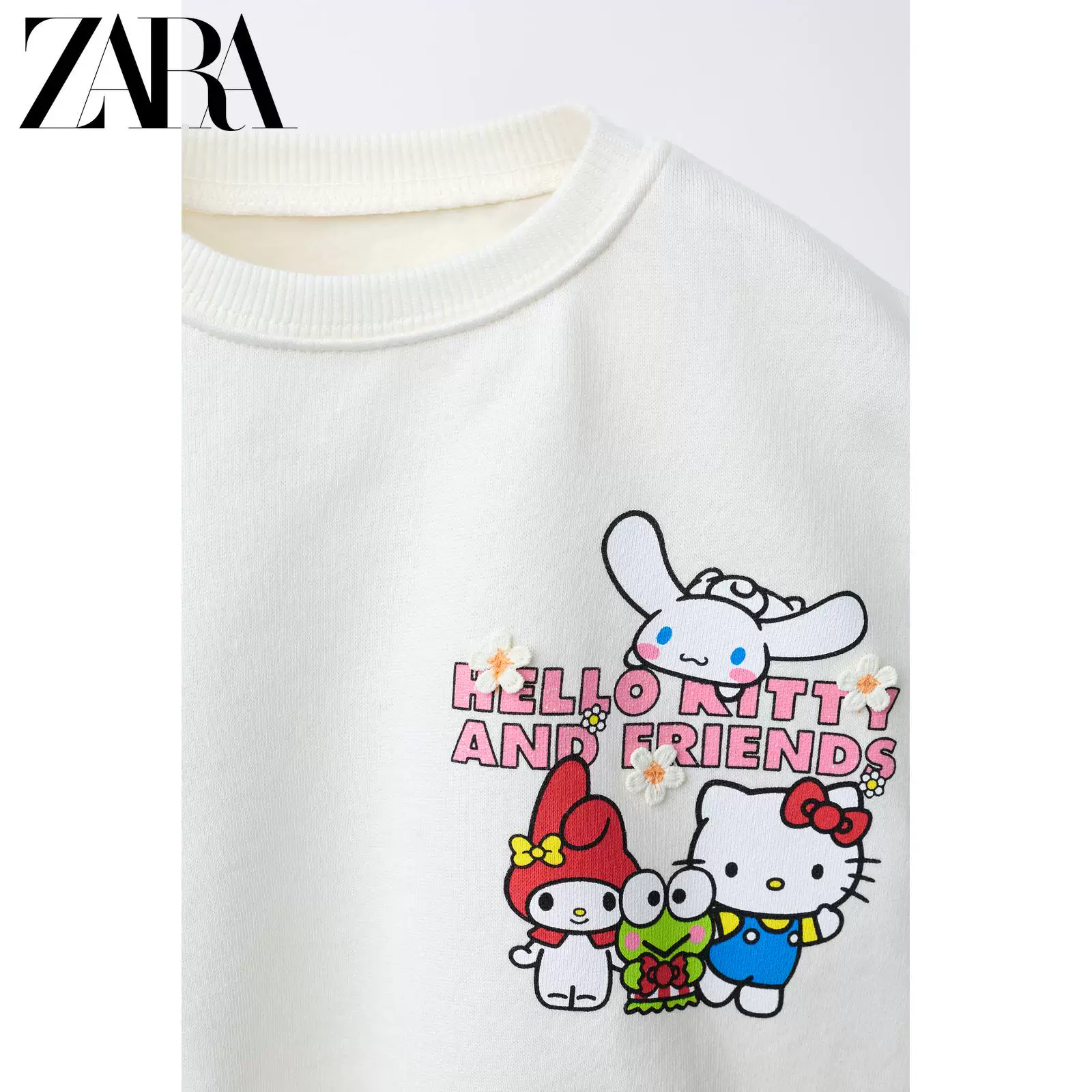 ZARA Hello kitty, sanrio, sweatshirt