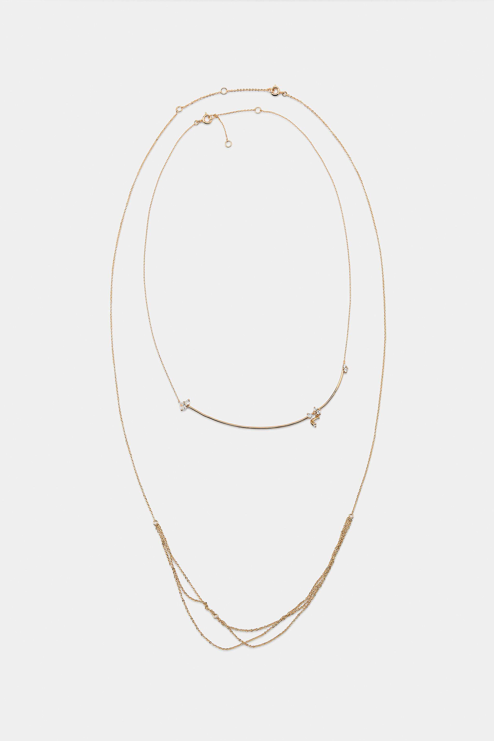Ожерелье zara2026春夏新品 女装 2件装极简亮光项链 1856069 303 Ожерелье zara2026春夏新品 女装 2件装极简亮光项链 1856069 303
