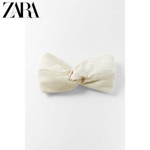 ZARA 新款 女装 纹理头巾式头带 00653071711