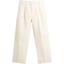 ZARA24 new summer products mens wear white cotton and linen blended loose wide-leg casual pants 6416300 251