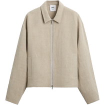 ZARA24 Spring New Product Mens Beige Jacket LIMITED EDITION 4573521 052