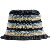 ZARA24 new summer products mens striped crochet fisherman hat 3920313 401