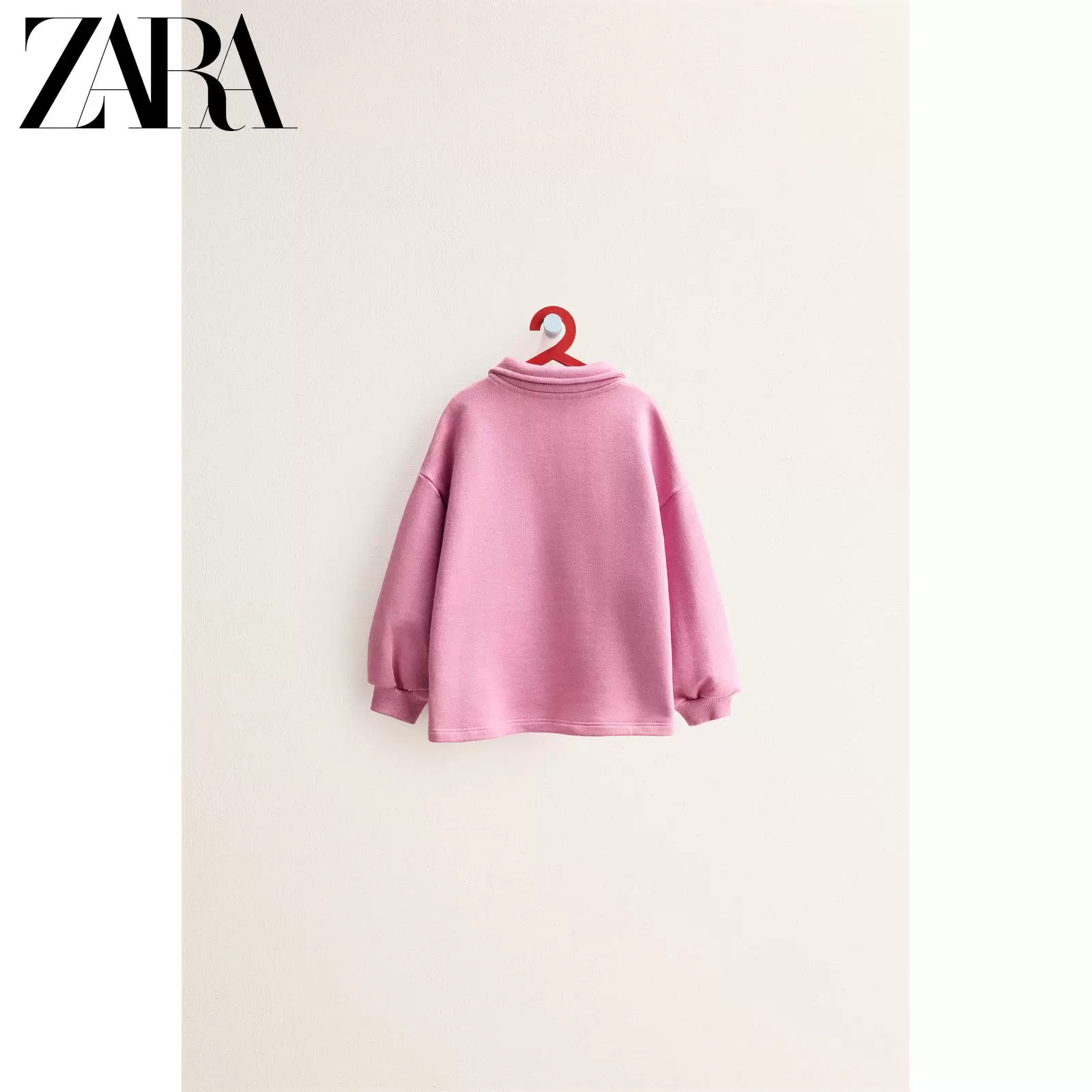 ZARA 2026 весна-лето новые товары для младенцев и малышей TIMLESS простой поло-воротник свитер 1037565 620