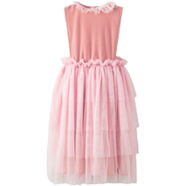 ZARA 24 Spring New Products Childrens Clothing Silk Disguise Princess Dress 0653624 620