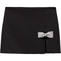 ZARA24 new summer product TRF womens bow mini skirt 8338408 800