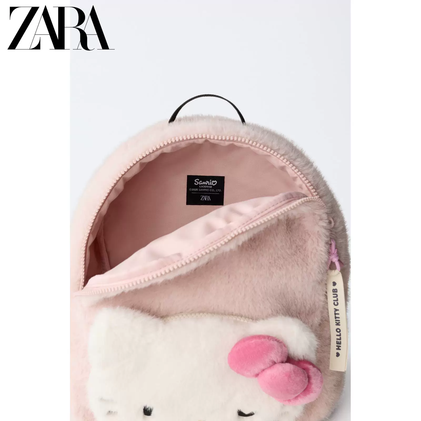 ZARA Sanrio, hello kitty, летняя детская сумка, сумка на плечо, рюкзак