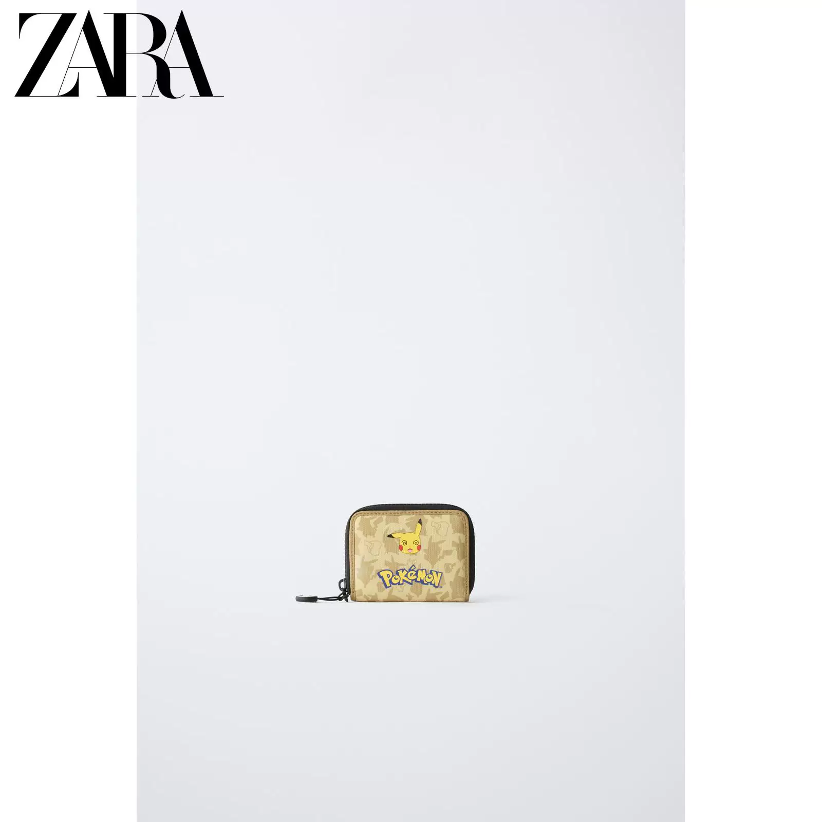 ZARA 2025 зимние новые товары Детский рюкзак для мальчиков Покемоны Пикачу Кошелек 1411730 300