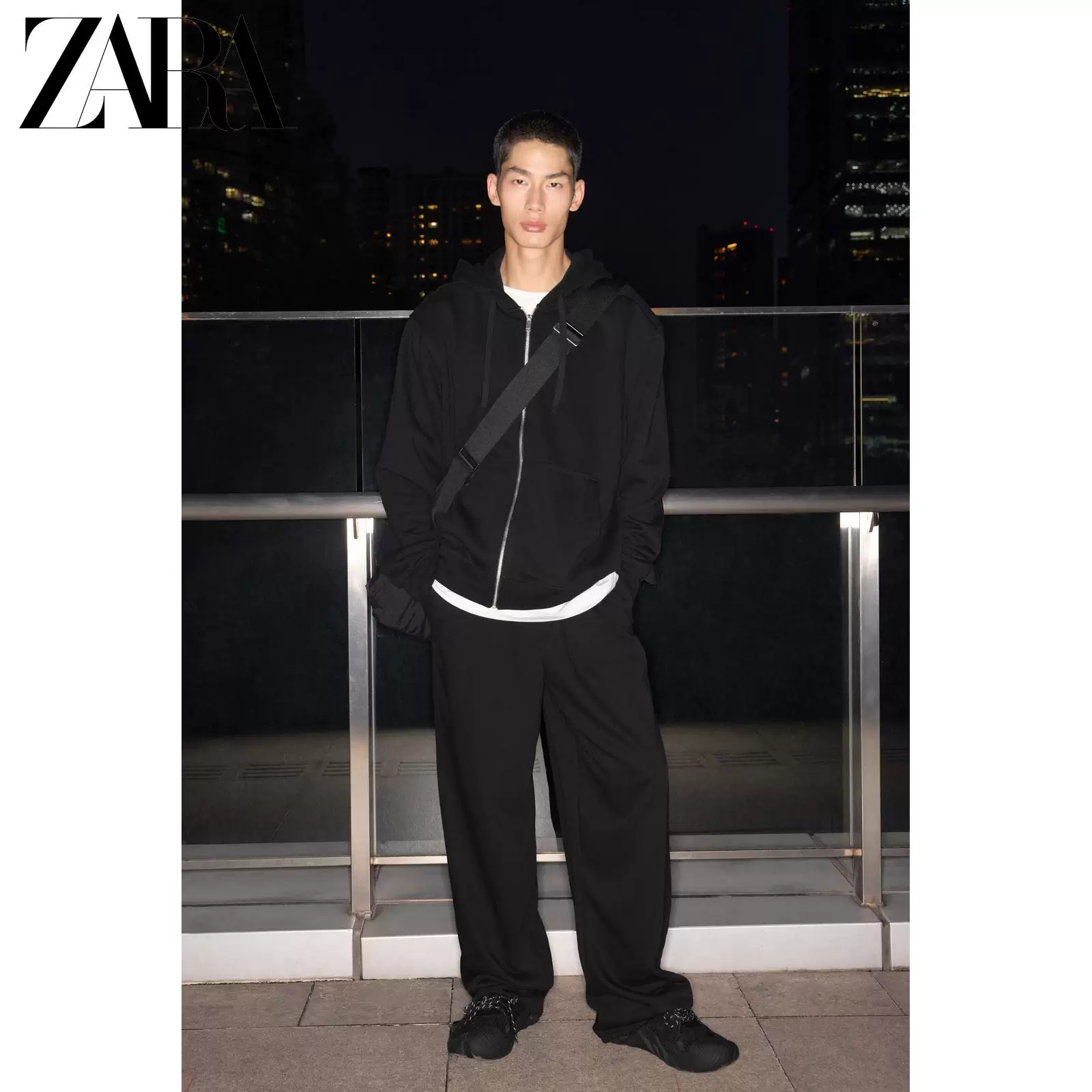Новые мужские широкие спортивные брюки ZARA 0761440 800