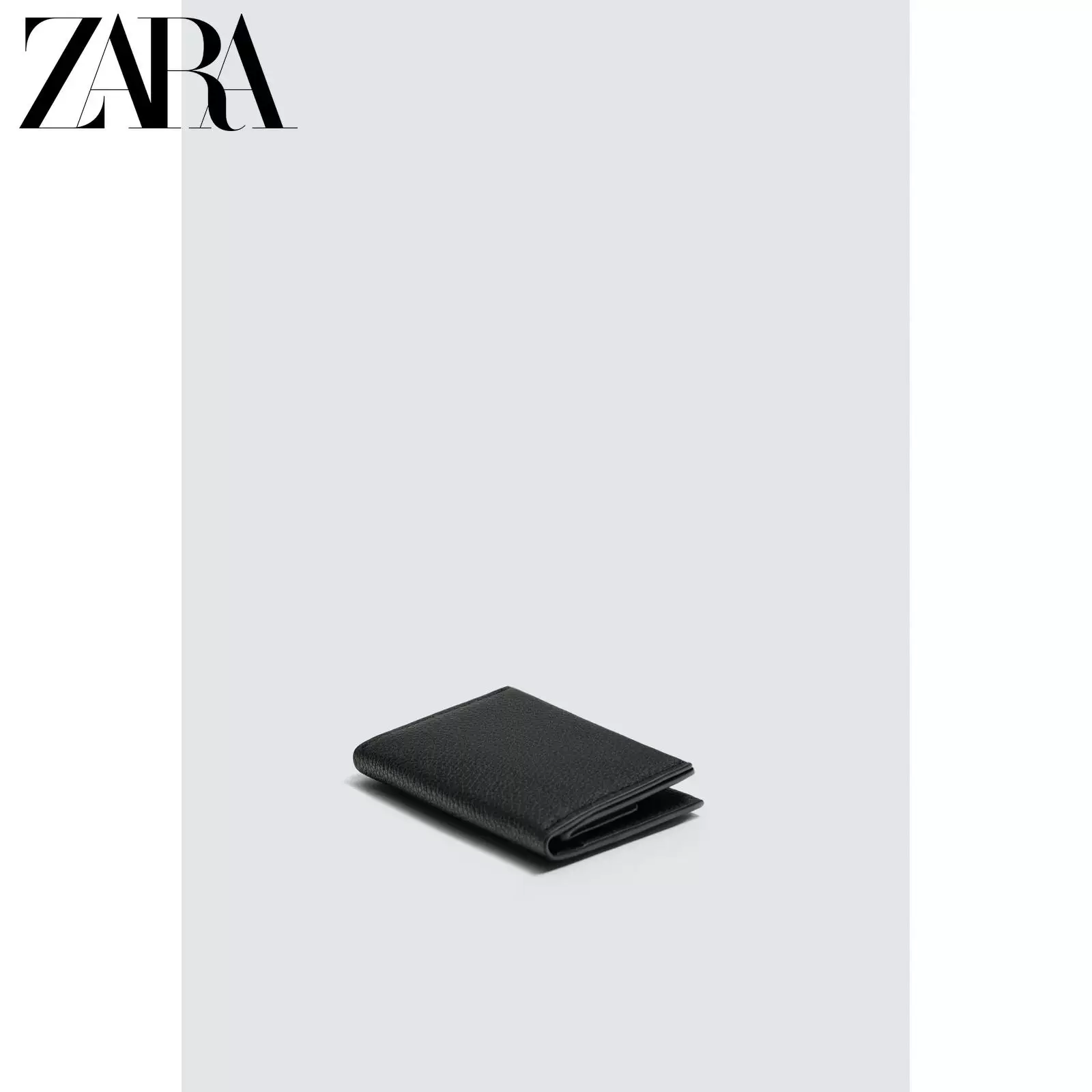 ZARA 2026 весна-лето новые товары мужская сумка кожаный складной держатель карт 3856720 800
