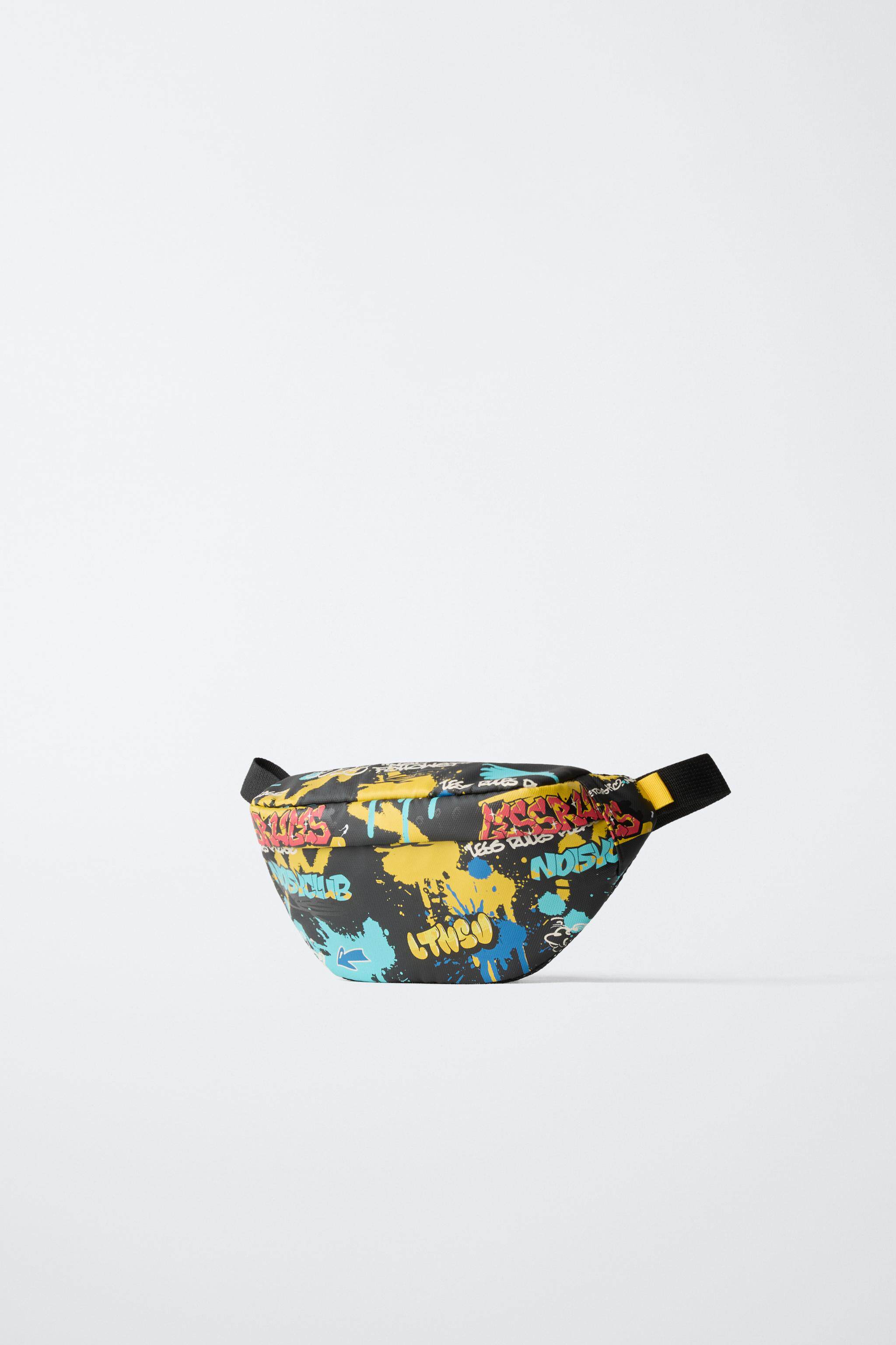 Сумка zara2026春夏新品 儿童包男童 涂鸦印花时尚休闲腰包 1415730 800
