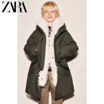 Zara New Kids Clothing Boys Long Sleeve Parka Jacket 8281955 505