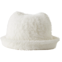 ZARA24 spring new pint baby toddler artificial leather straw effect ears trim hat 0653546712