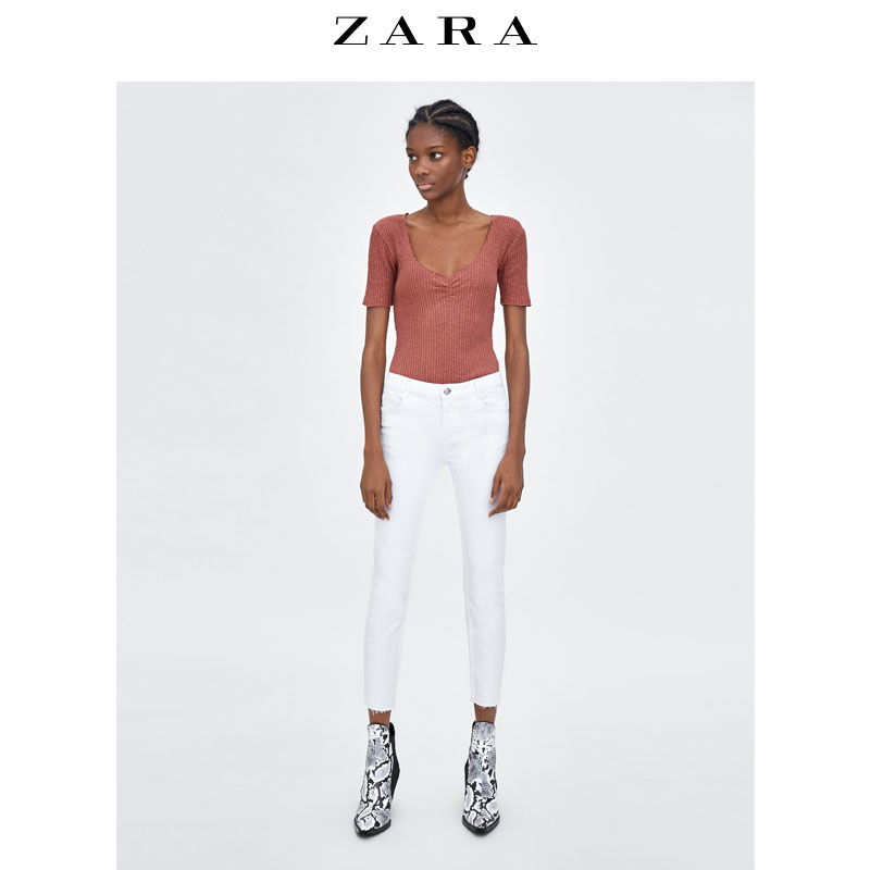 Jean femme ZARA - Ref 3193999 Image 2