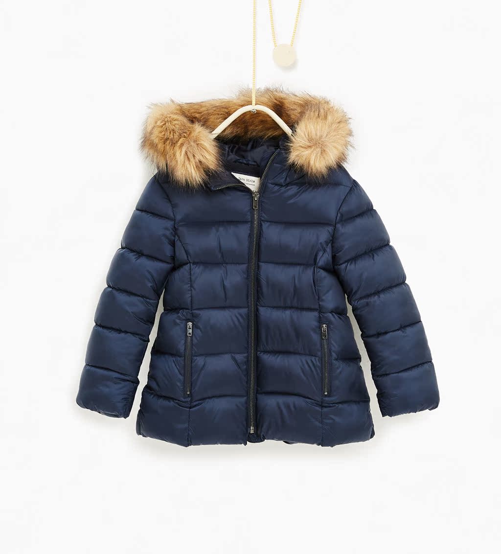 Manteau pour fille ZARA en mélange - Ref 2162138 Image 17