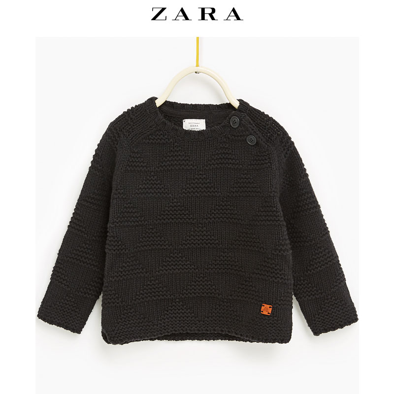 Pull garcon ZARA à manche longue - Ref 2102523 Image 25