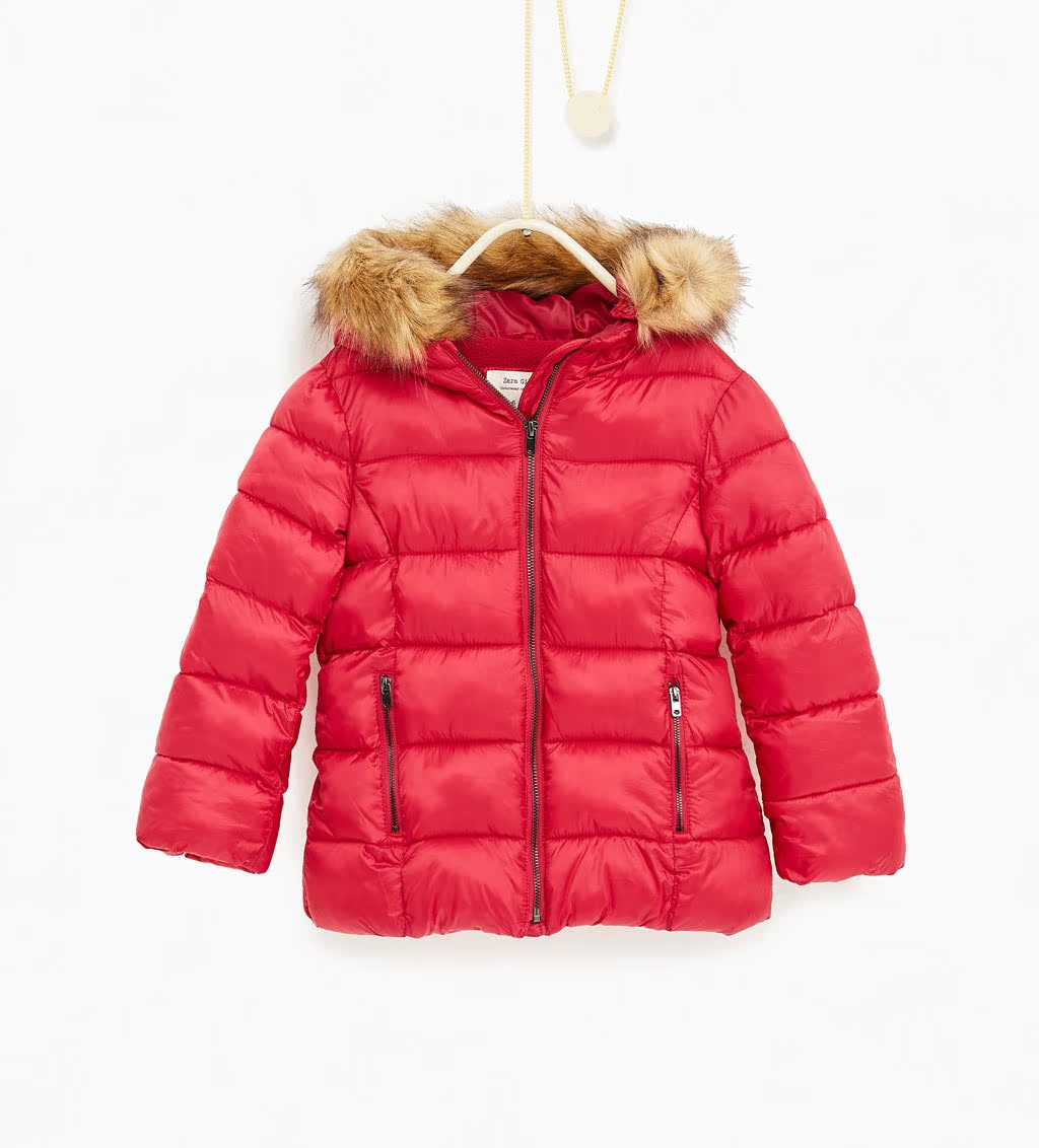 Manteau pour fille ZARA en mélange - Ref 2162172 Image 16
