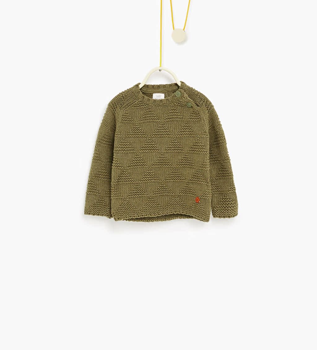 Pull garcon ZARA à manche longue - Ref 2101761 Image 16