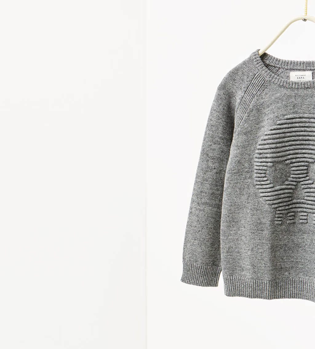 Pull garcon ZARA à manche longue - Ref 2101327 Image 18