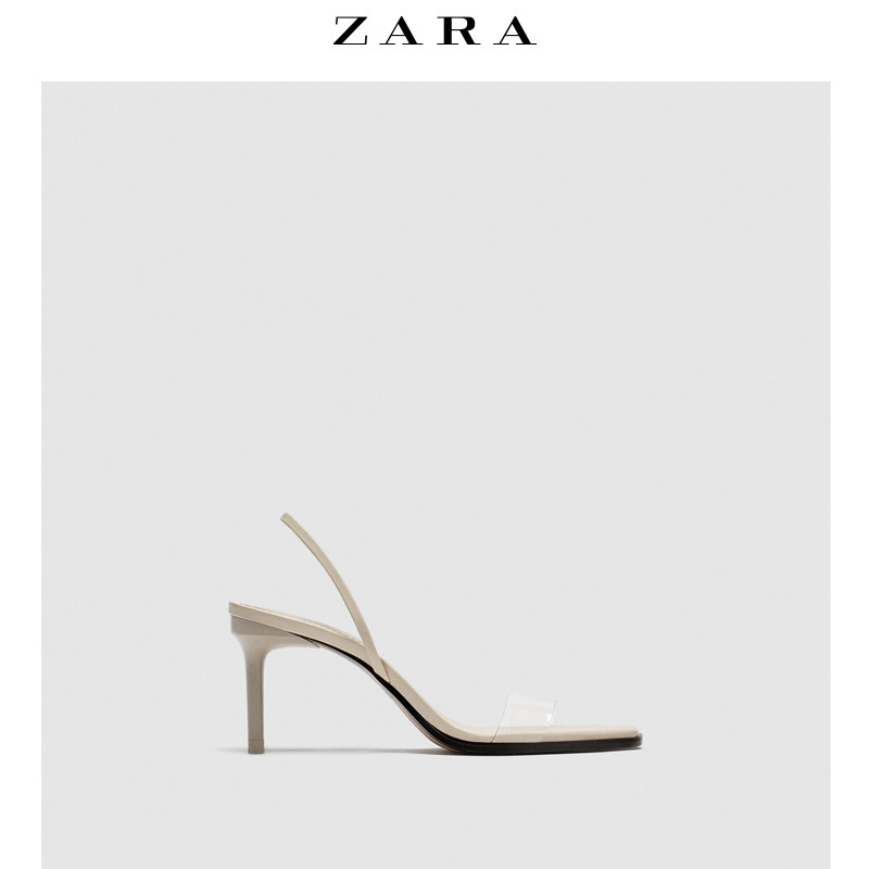 zara chaussure transparente