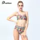 Valtos áo tắm nữ bảo thủ eo cao retro tam giác bikini ngực lớn ngực nhỏ thép tấm tập hợp áo tắm chia - Bikinis