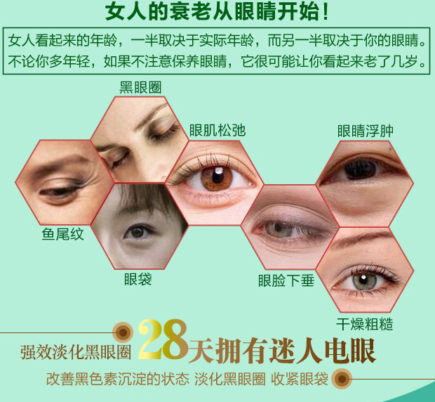 AROMAKEY / Aromatic Angel Eye Care Desalination Fine Line Lightening Dark Circle Eye Serum trị nếp nhăn mắt