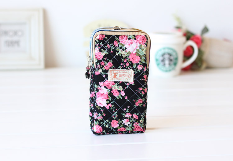 6 inch màn hình lớn mùa hè mới táo 6Plus túi điện thoại di động túi đeo cổ tay chạy treo cổ túi dây kéo ví nữ túi louis vuitton nữ