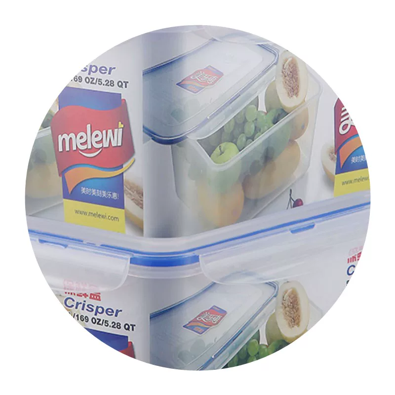 Пластиковые кубики для косметических пузырьков Sea Fresh Box с крышкой большого объёма пищевой уровень