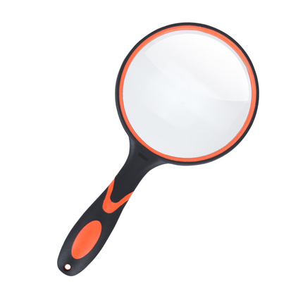 普拉迪20倍手持放大镜高清高倍儿童老人专用