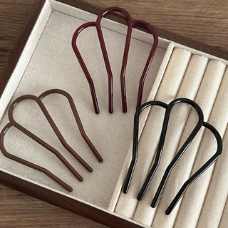 韩国气质后脑勺丸子头盘发神器发簪子头饰女外出优雅百搭插梳发饰