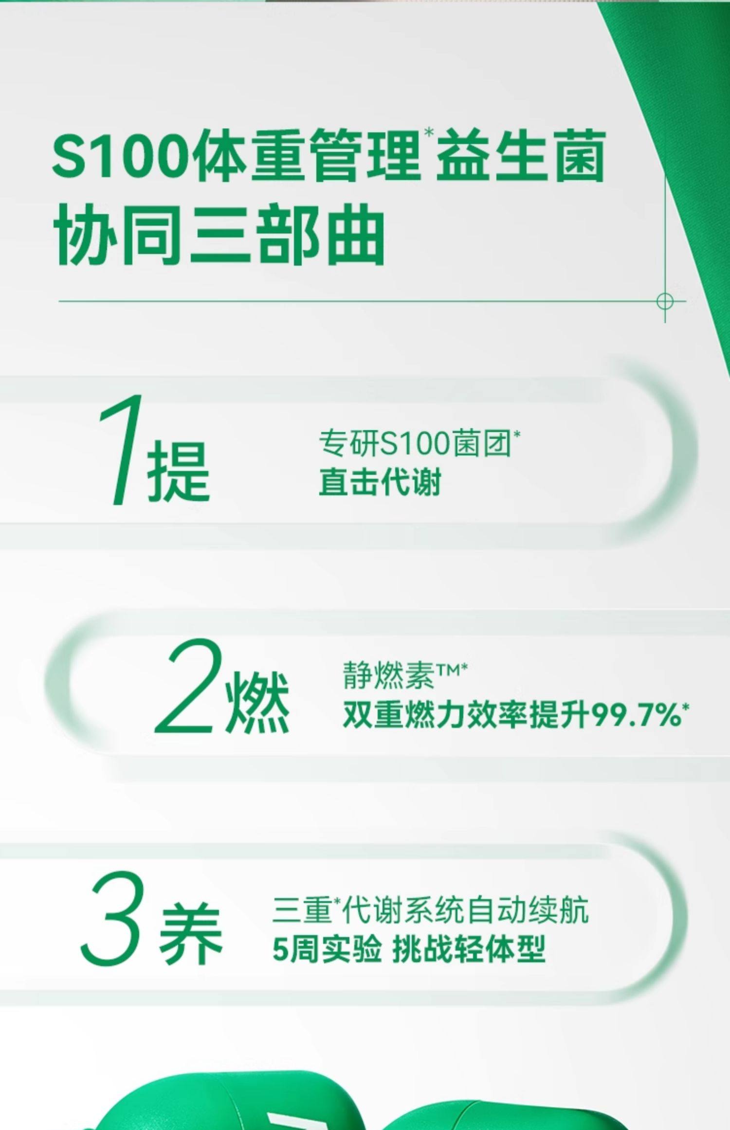 WONDERLAB 万益蓝_益家小绿瓶™ 益生菌即食乳酸菌食品_10瓶装 【加速代谢】