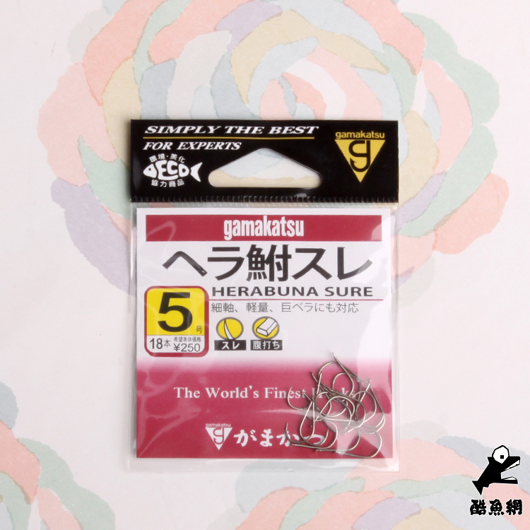 GAMAKATSU Gamma Katz Improved Light Gamma Fish Hook 12169 Competitive HERA Spot