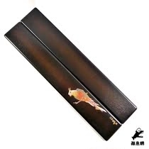 Japan Gold-Painted Parrot Subline Box K712 Black Sponge Wire Clip Gold Sungino Tiger