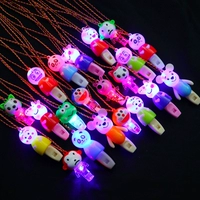 Синий мигающий свисток, 50 шт