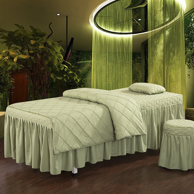 Đơn giản vẻ đẹp bedspread denim cao cấp chăm sóc sắc đẹp thẩm mỹ viện Body rắn Hàn Quốc bộ giường custom-made đặc biệt châu Âu - Trang bị tấm ga trải giường spa đẹp