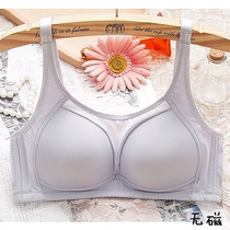 Healthy Non-Magnetic Bra Wireless Ferrous Non-Secure Anti-rush Breast Trowel Mom Underwear Large Comfortable