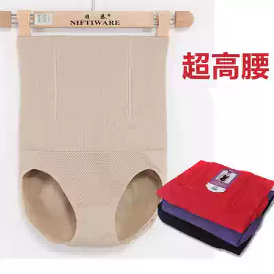 Fragrant flower King 2752 high waist belly pants women's hip pants body shaping hip waist tight body waist