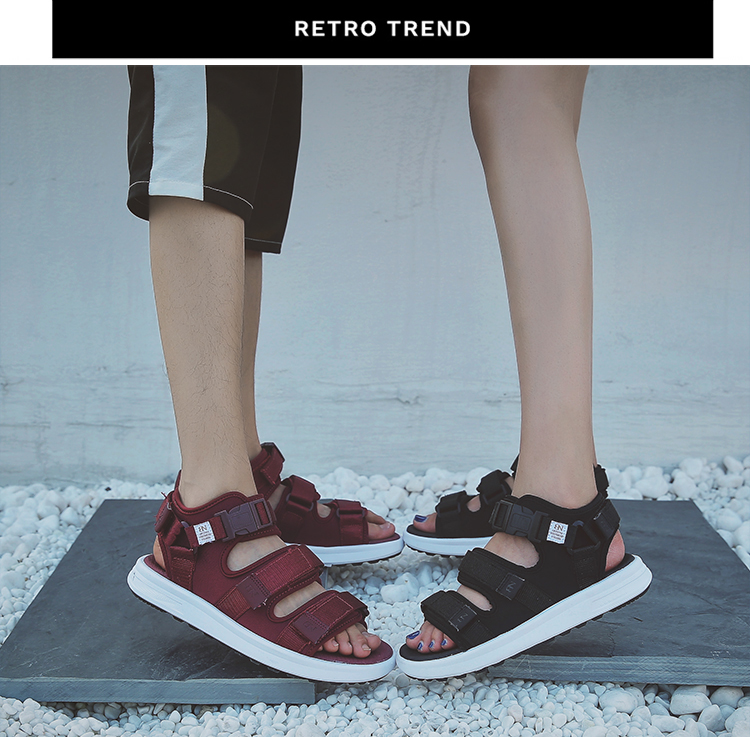 New Bailun Thể Thao Chạy Bộ Co., Ltd. Sandals 2018 Cặp Vợ Chồng Mới Giày Thường Dép Giày Bãi Biển SD750 dép nam quai hậu