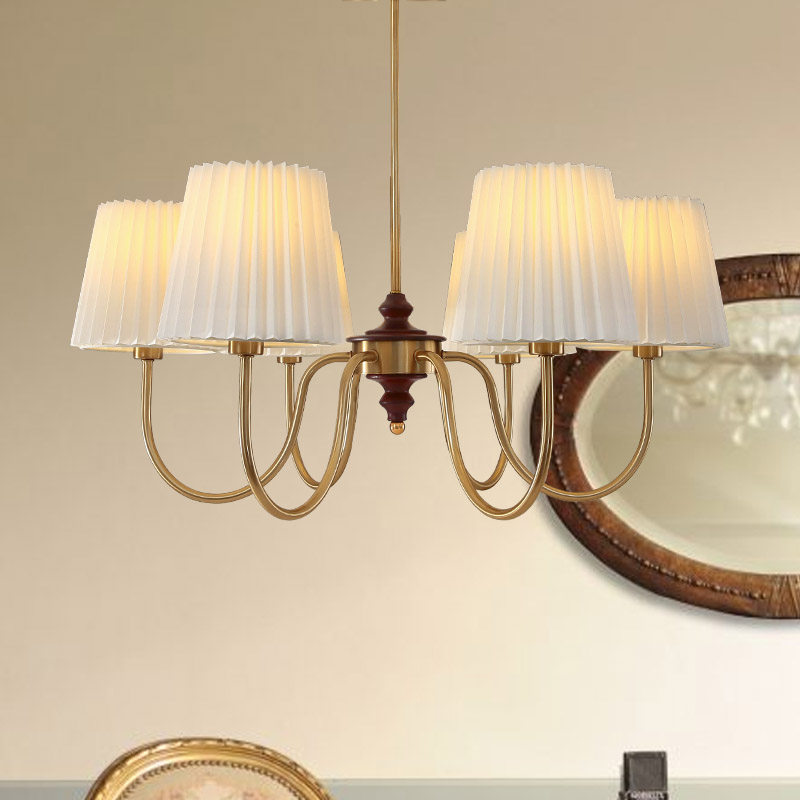 New French-Style Vintage Chandelier, Bedroom Lamp, Master Bedroom, Living Room, Dining Room, American-Style Chandelier, Mid-Century Designer Ceiling Light New French-Style Vintage Chandelier, Bedroom Lamp, Master Bedroom, Living Room, Dining Room, American-Style Chandelier, Mid-Century Designer Ceiling Light