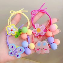 Childrens hair elastic bands hair bands hair ties girls and babies hair ties hair accessories good looks and no harm to hair