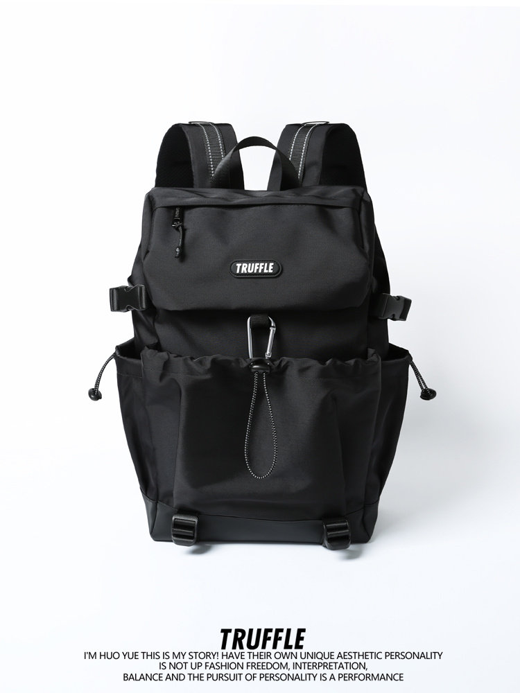 Truffle Trendy Large-Capacity Travel Backpack for Men, Junior High and High School Students, School Bag for Women, Hiking Computer Backpack