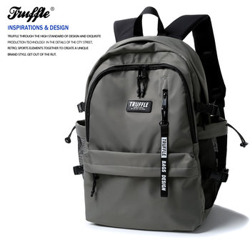 Truffle2025 New Style Backpack for College Students and Junior High School Students, Trendy Brand Large Capacity Travel Computer Backpack